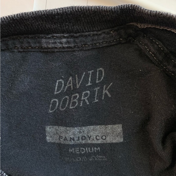 David Dobrik Clickbait Acid Wash Merch T-Shirt - Picture 8 of 8